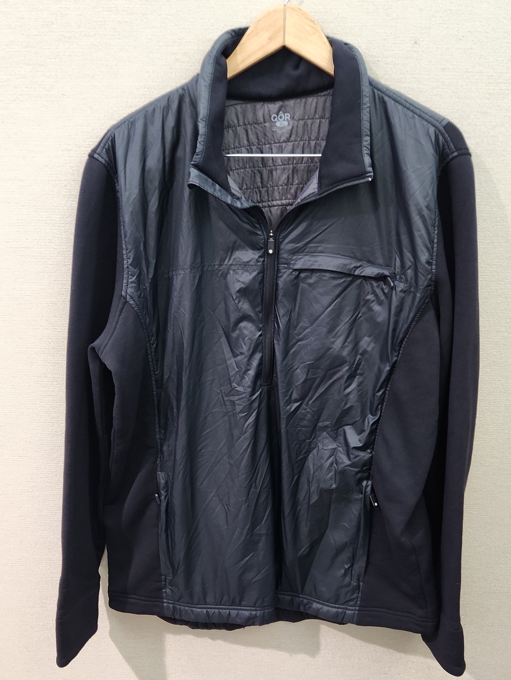 QOR Half Zip Polartec Pullover Size XL